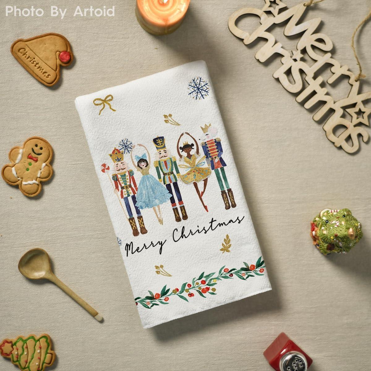 Juego de 2 Toallas de Cocina Artoid Mode 43x66 cm Beige