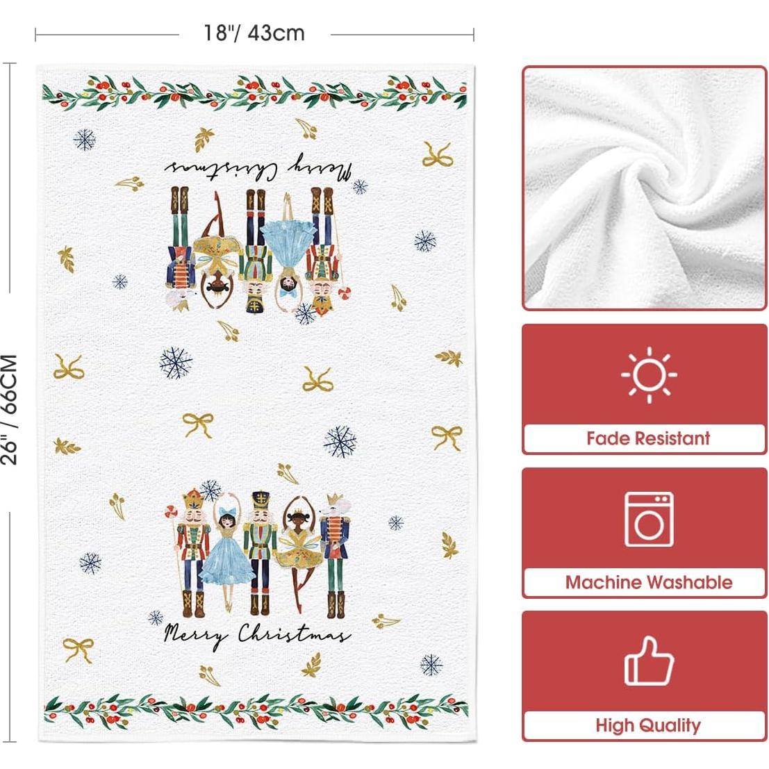 Juego de 2 Toallas de Cocina Artoid Mode 43x66 cm Beige