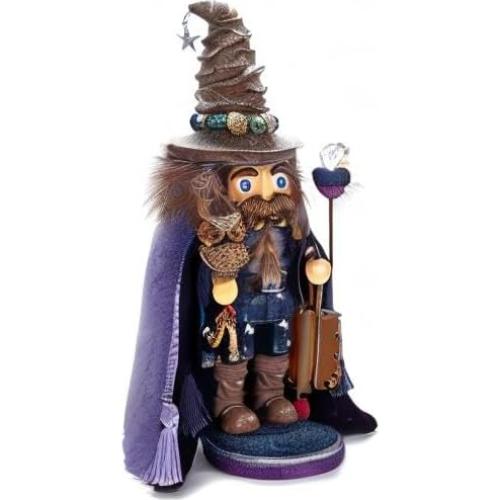 Cascanueces Mago con Búho Kurt Adler 38.1 cm