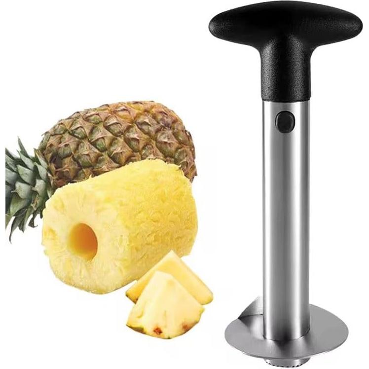 Cortador y Descorazonador de Piña Genérico Acero Inoxidable 17.78cm