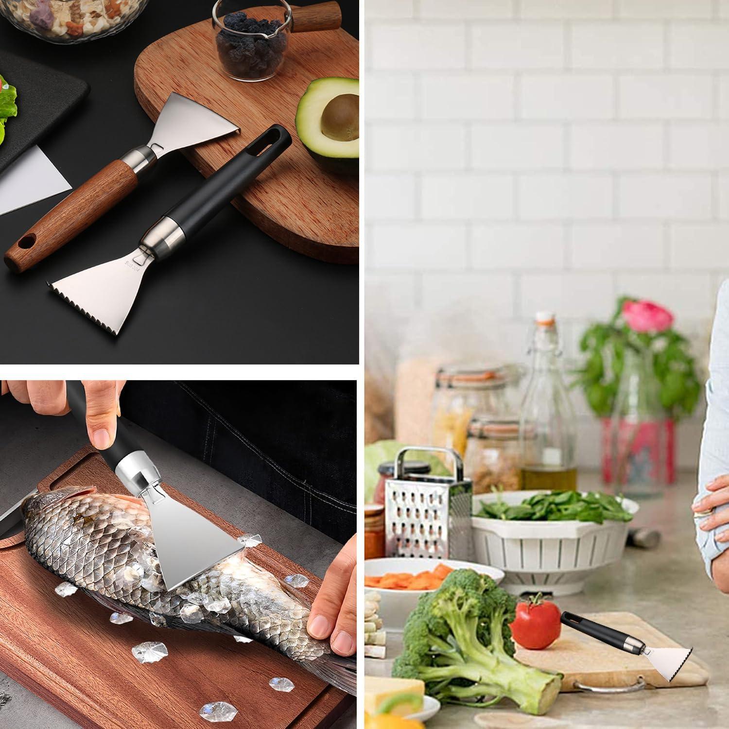 Removedor de Escamas de Pescado Esteopt 304A Acero Inoxidable