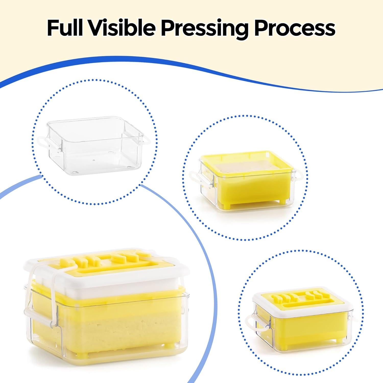 Prensa de Tofu MANBA Pro Apta para Lavavajillas 400g