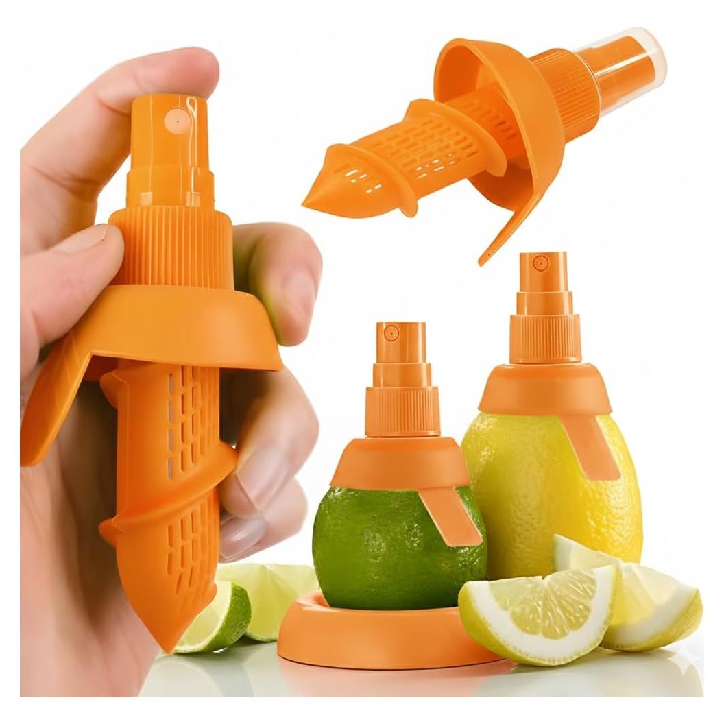 Juego de Pulverizadores de Cítricos Bexter 3 Piezas Naranja