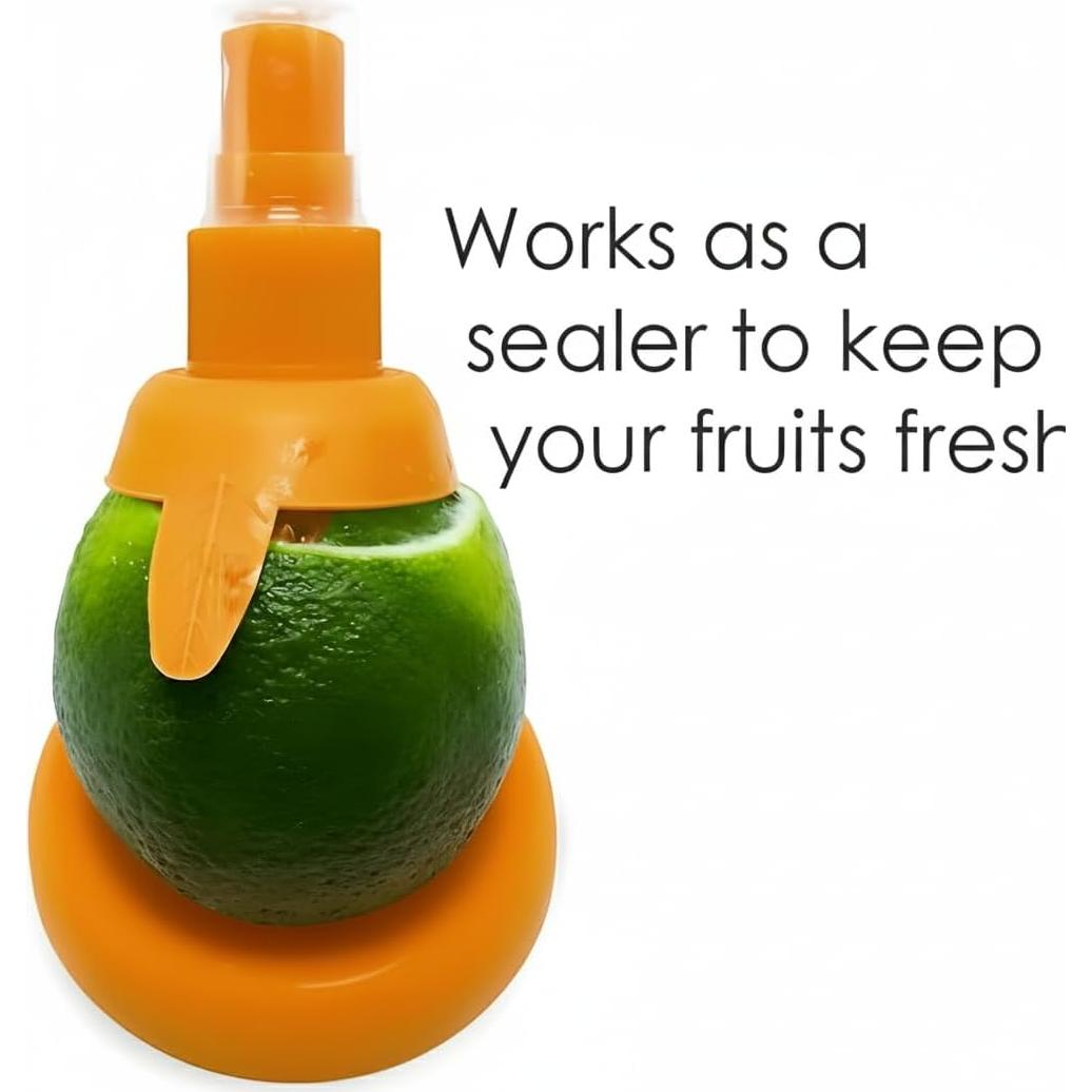 Juego de Pulverizadores de Cítricos Bexter 3 Piezas Naranja