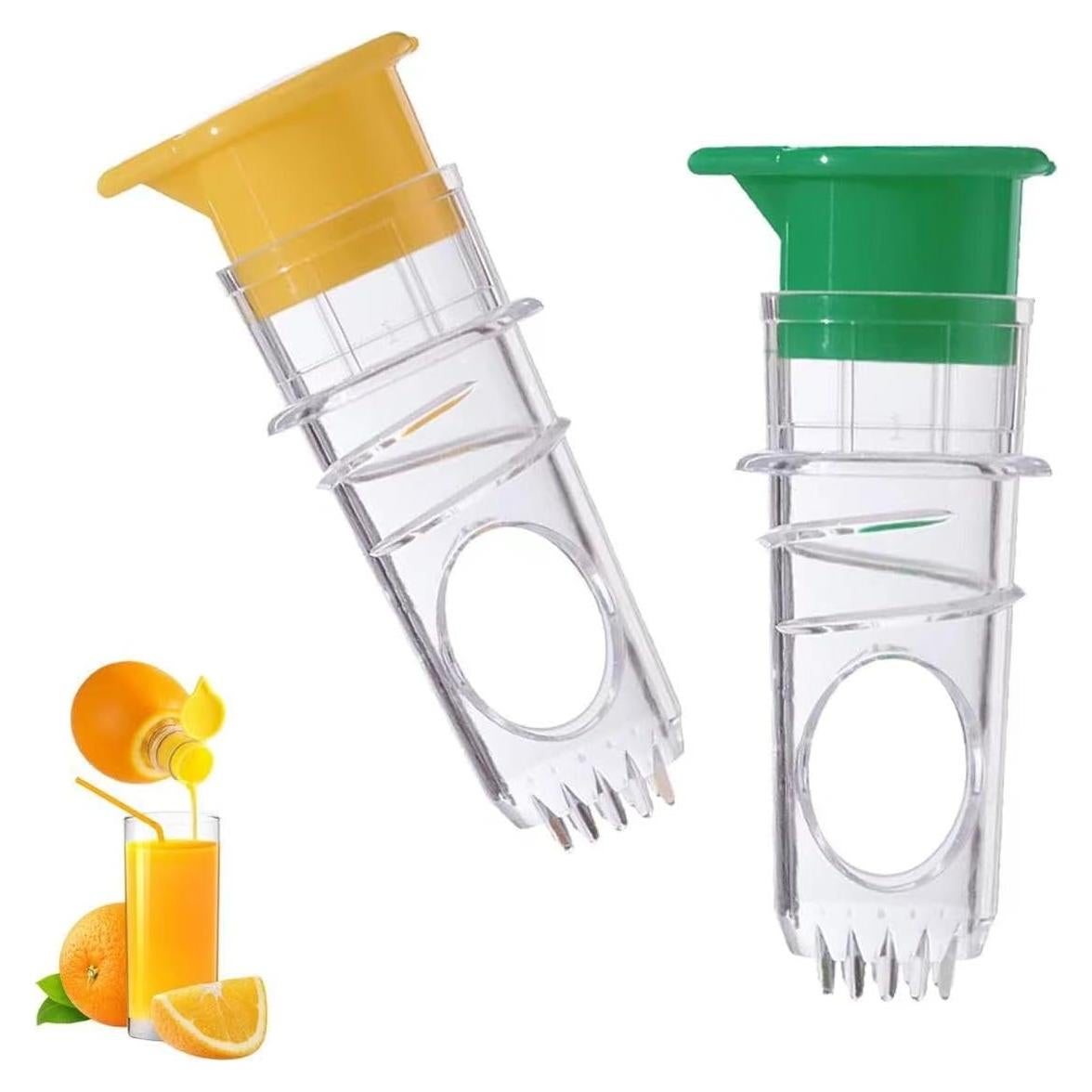 Exprimidor Manual de Cítricos ThumlianYo 2 PCS 2025 Verde Amarillo