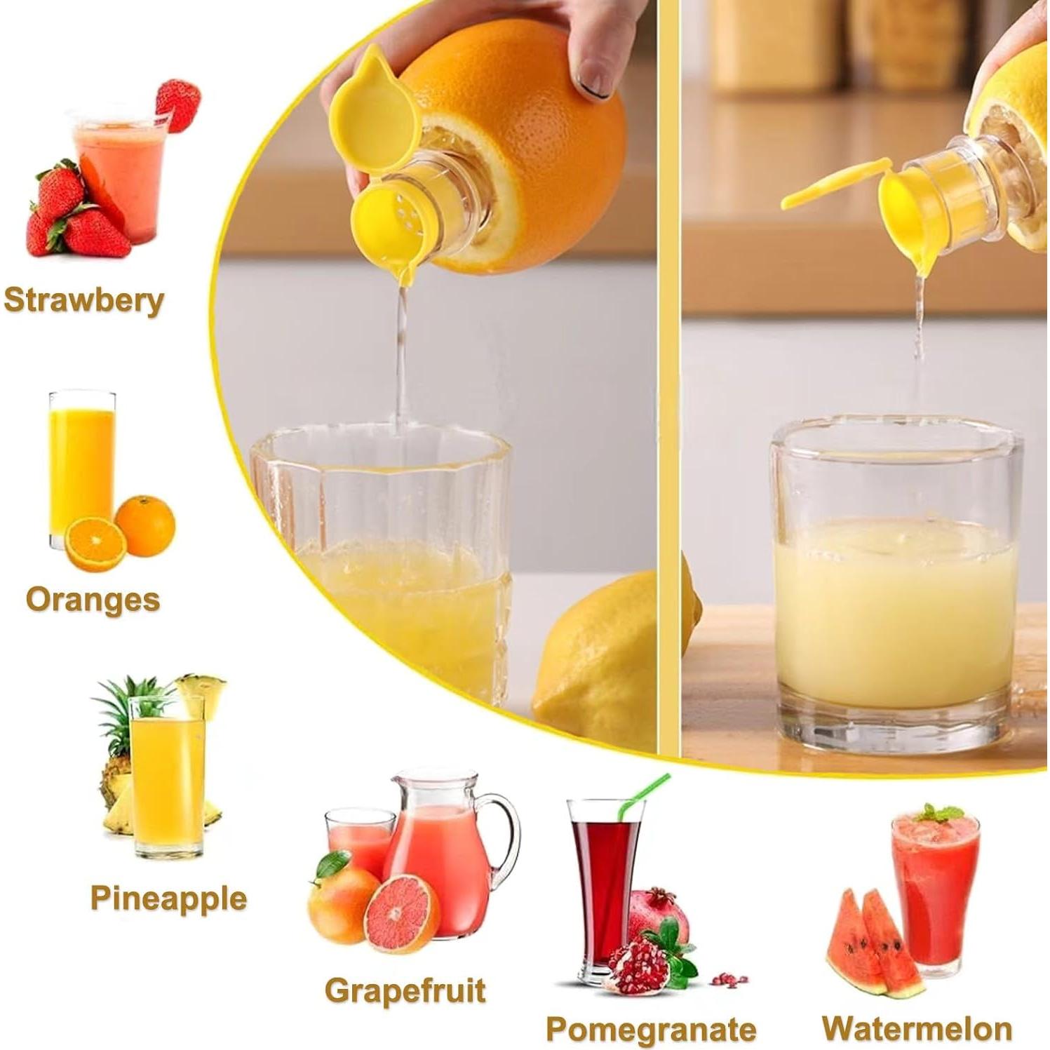 Exprimidor Manual de Cítricos ThumlianYo 2 PCS 2025 Verde Amarillo