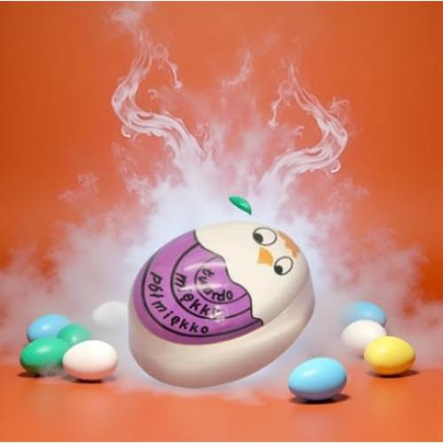 Temporizador de Huevos Cauaoa Púrpura con Cambio de Color