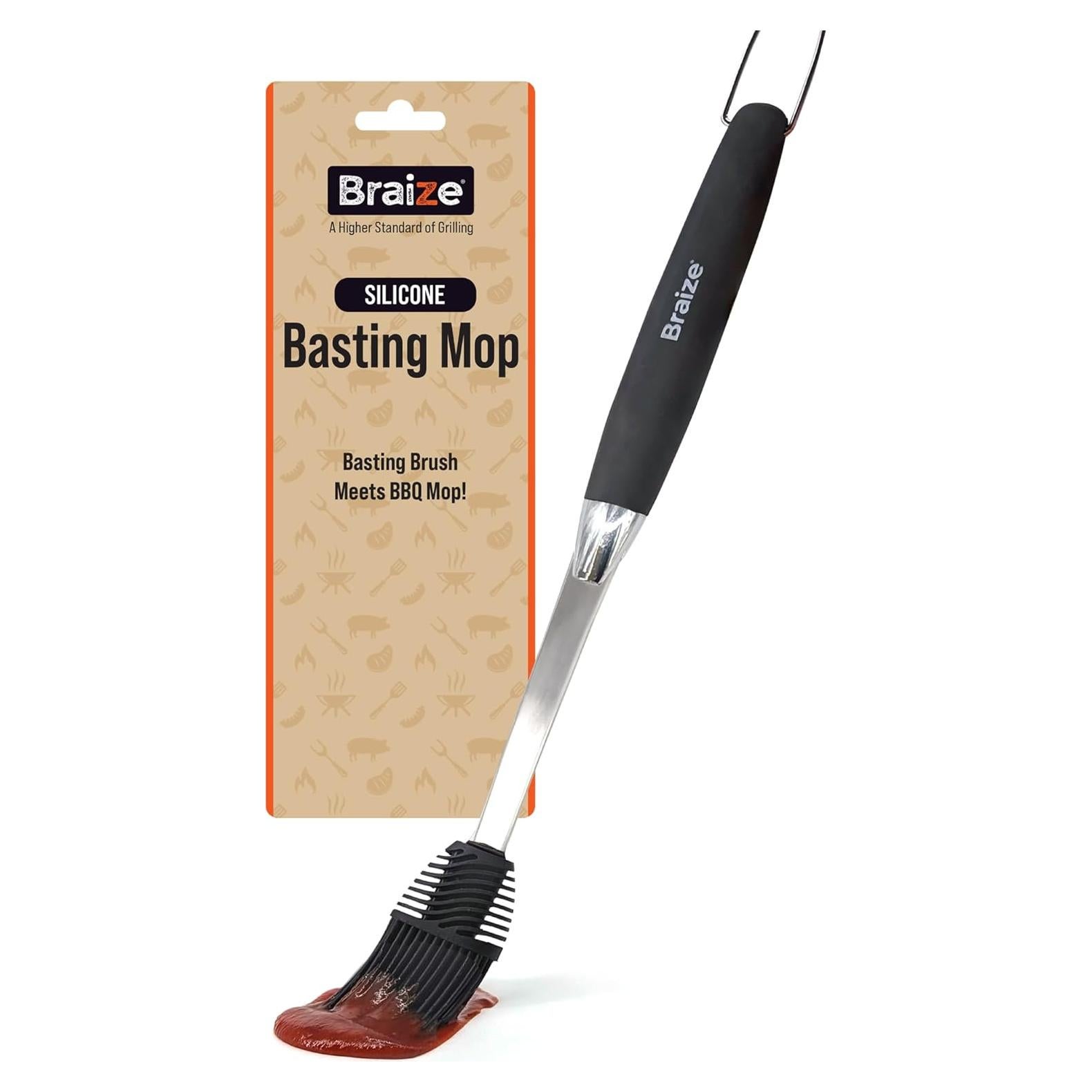 Brocha de Basting Braize de Silicona Resistente al Calor 49cm