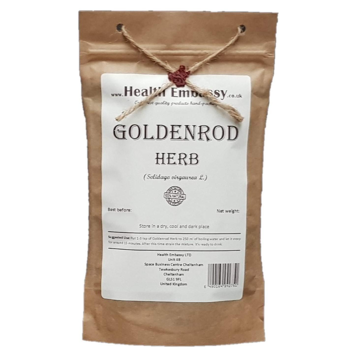 Té Herbal de Hierba de Goldenrod Health Embassy 50g
