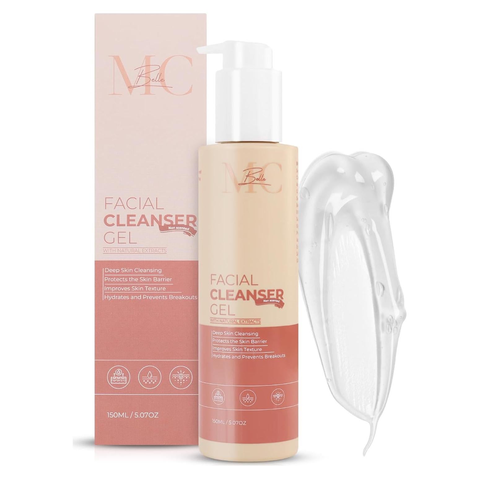 Limpiador Facial MC Belle Sin Fragancia 209g - Acné y Piel Grasa