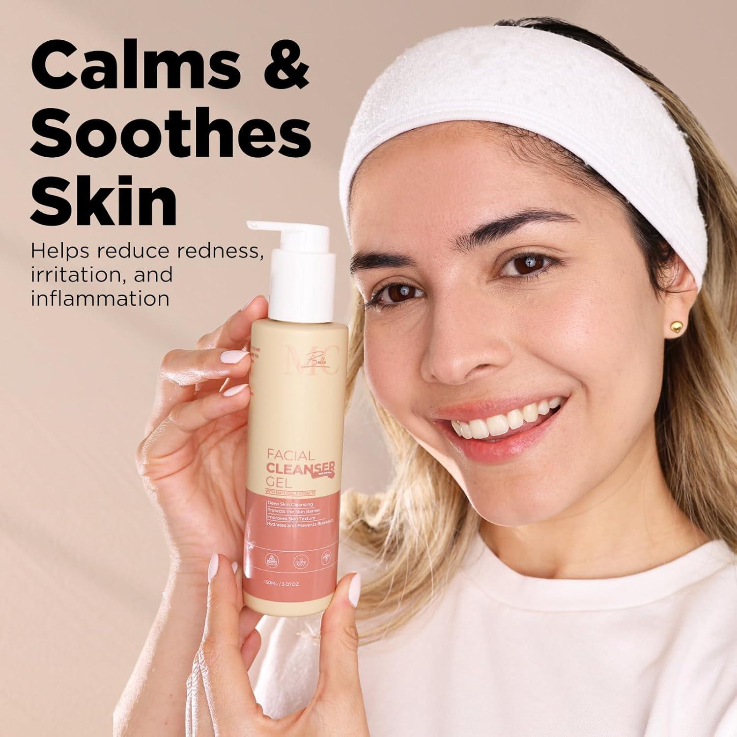 Limpiador Facial MC Belle Sin Fragancia 209g - Acné y Piel Grasa