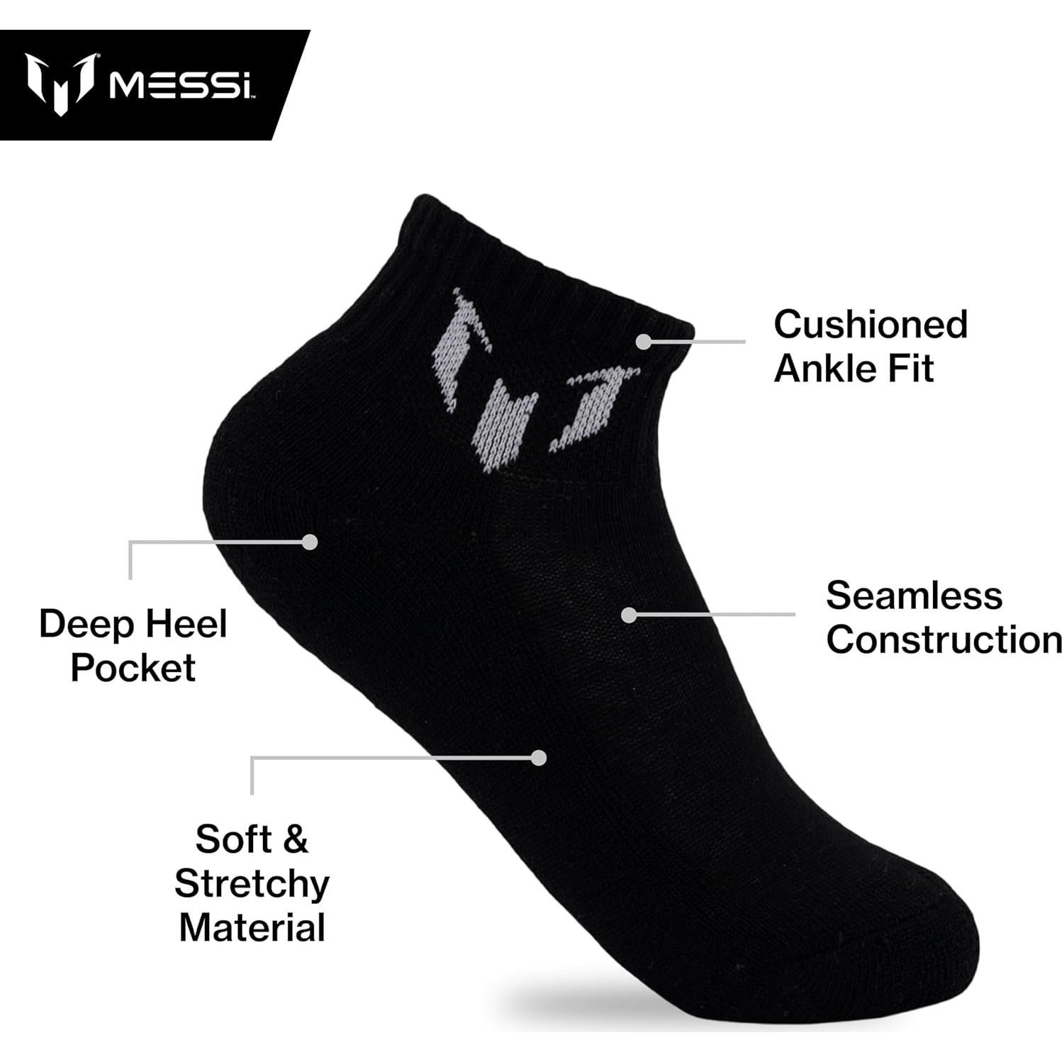 Calcetines de Tobillo Messi para Niños - Paquete de 6