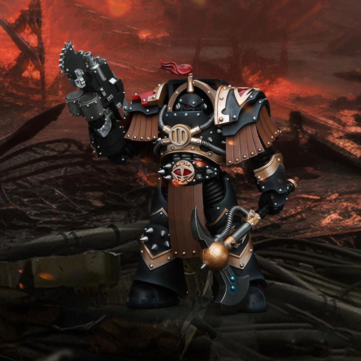 Figura de Acción JOYTOY Warhammer 1/18 Hijos de Horus Justaerin