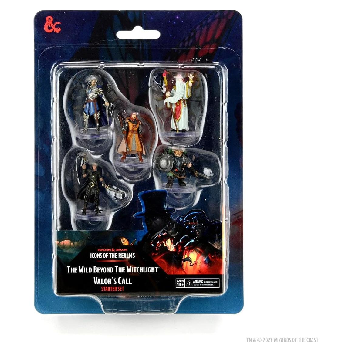 Dungeons & Dragons Conjunto Inicial Valor's Call - 5 Miniaturas