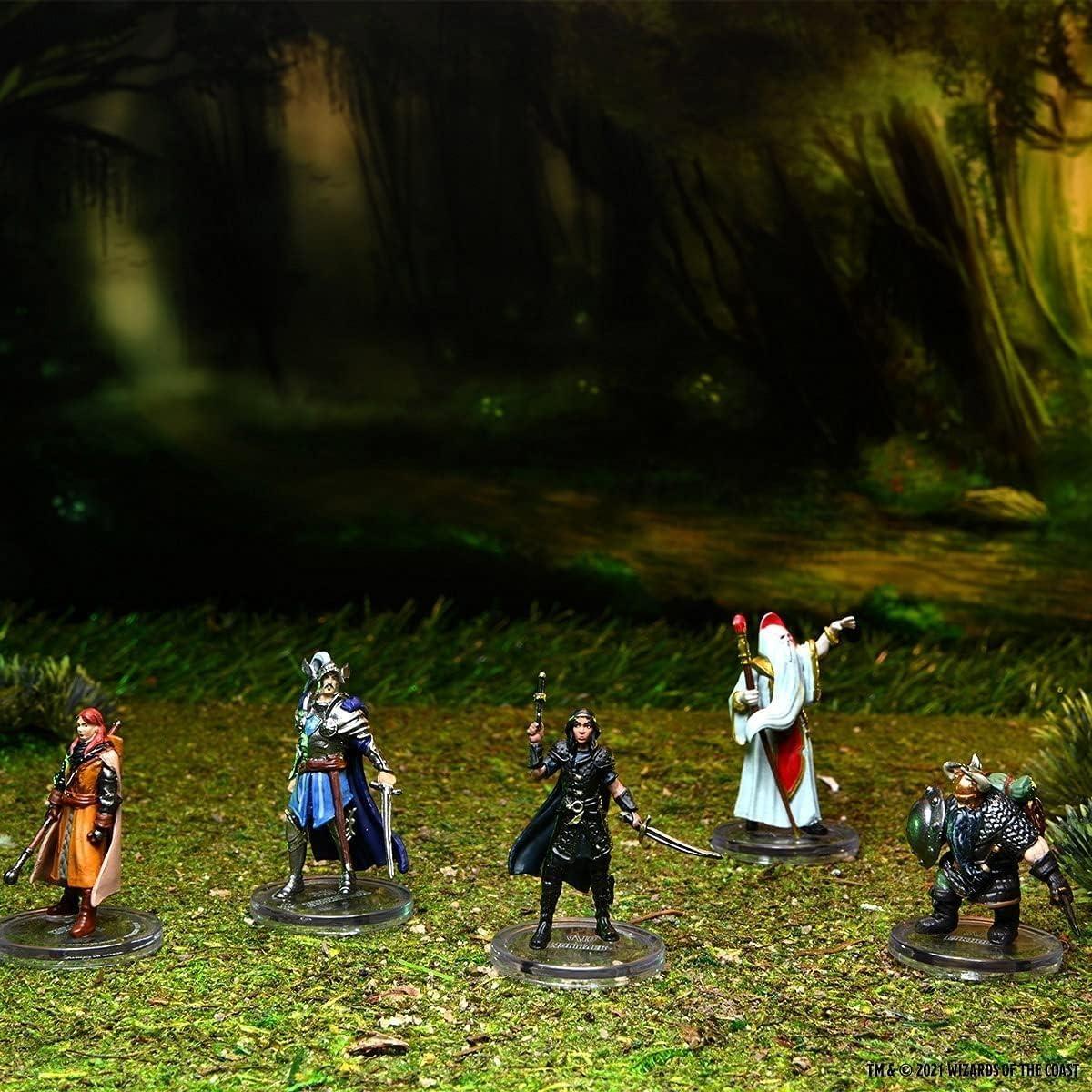 Dungeons & Dragons Conjunto Inicial Valor's Call - 5 Miniaturas