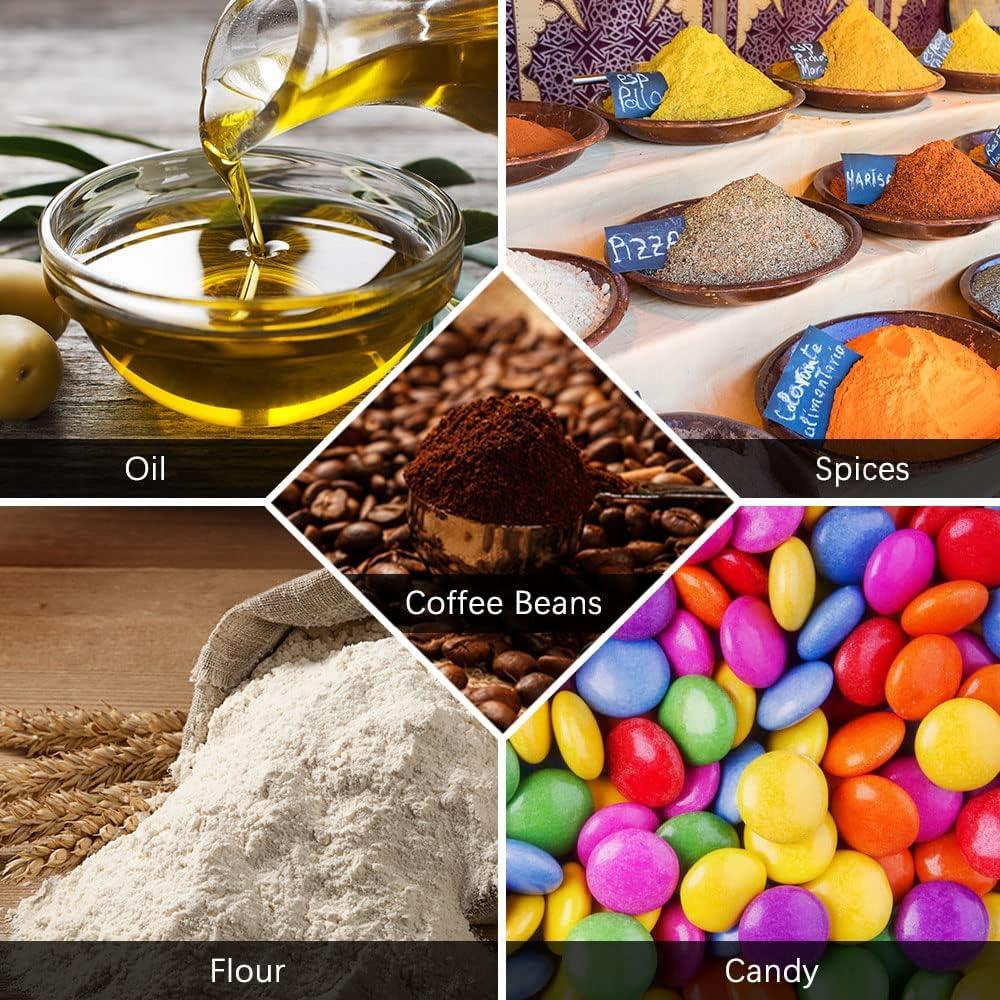 3 Cucharas Medidoras de Café FULANDL Acero Inoxidable 15ml