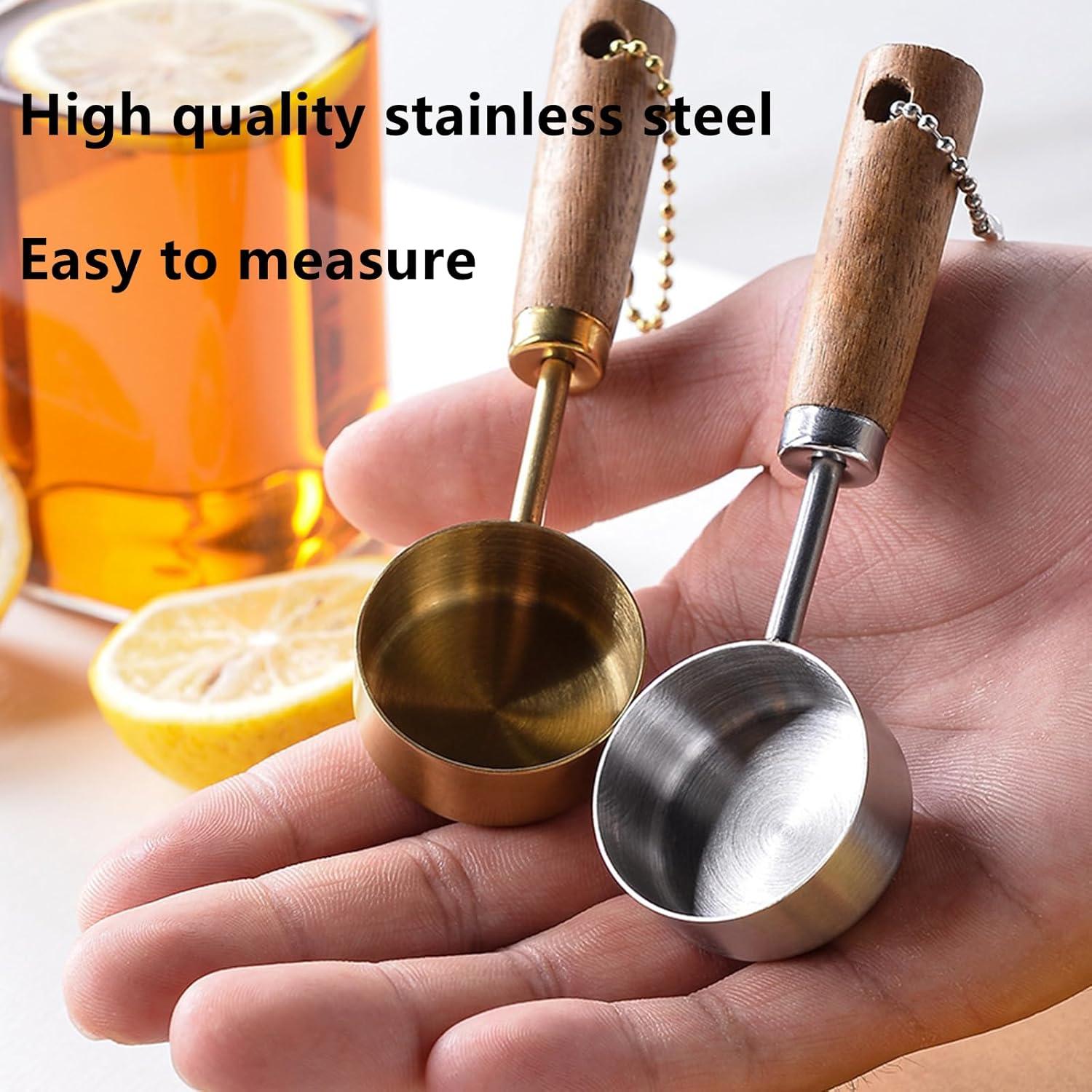 Cucharas de Café de Acero Inoxidable Yimluofa 15ml - 2 Unidades