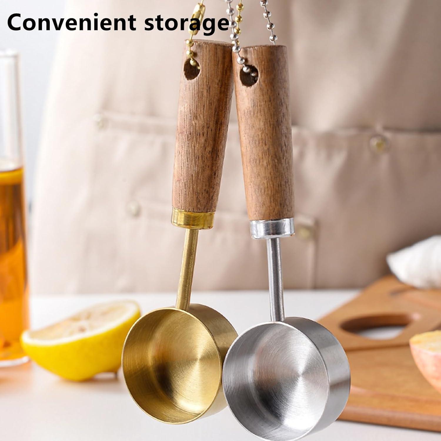 Cucharas de Café de Acero Inoxidable Yimluofa 15ml - 2 Unidades