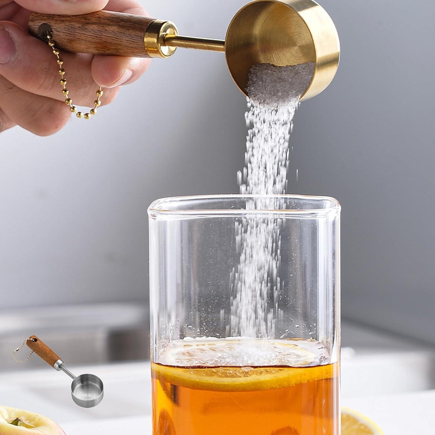 Cucharas de Café de Acero Inoxidable Yimluofa 15ml - 2 Unidades