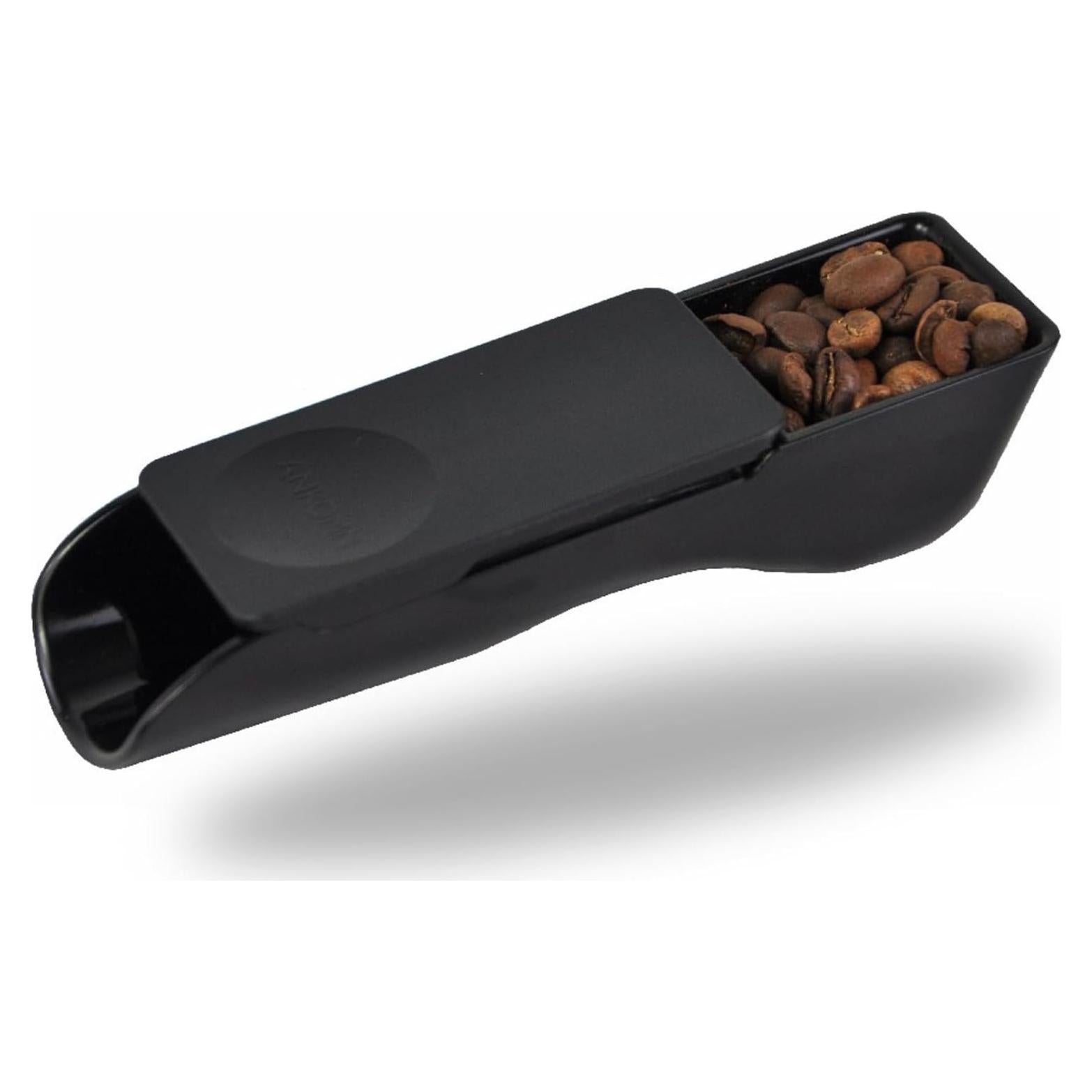 Cuchara Medidora de Café Ankomn 2TBSP Negra con Nivelador