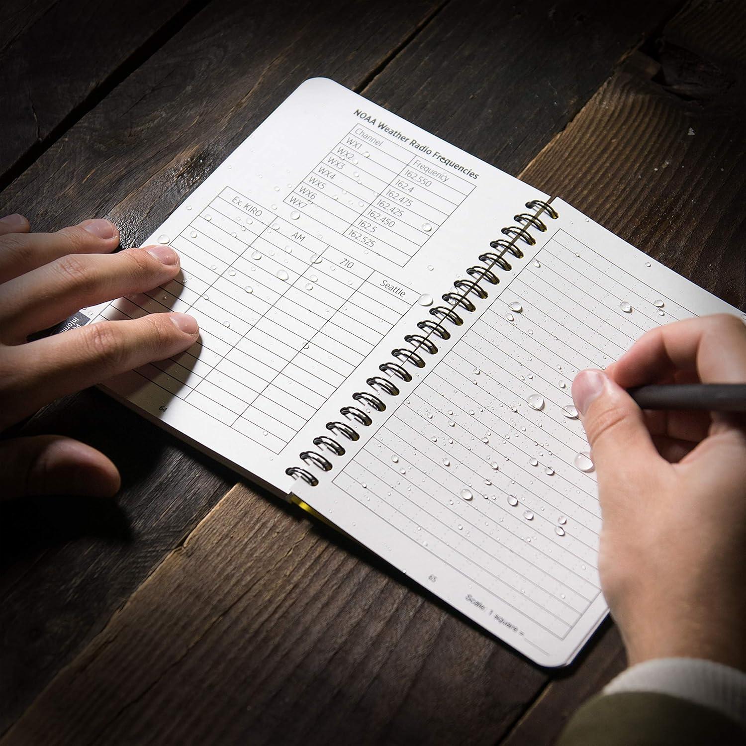 Cuaderno Espiral Resistente al Clima Rite in the Rain 11.75x17.78cm