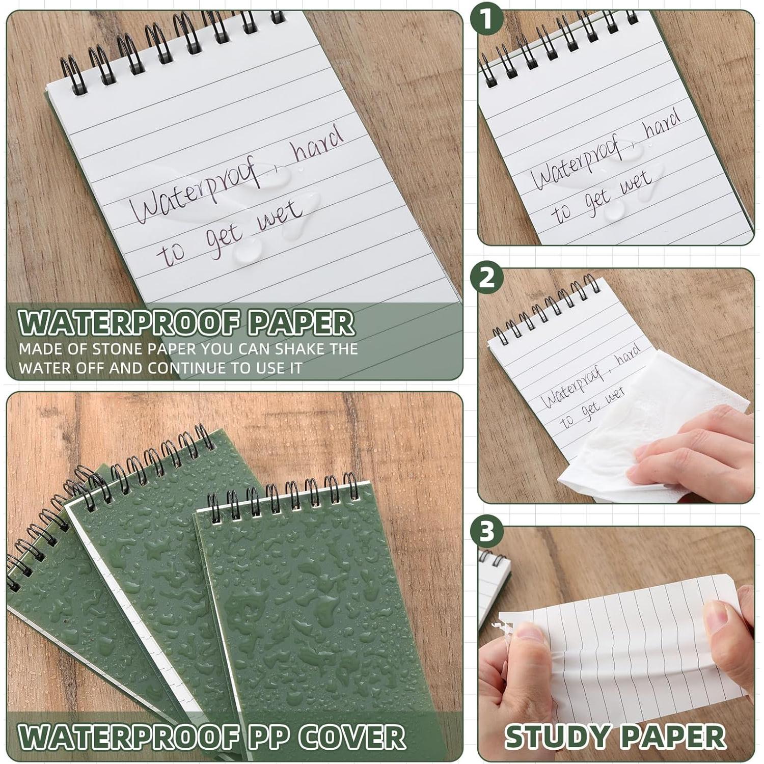 Juego de Regalo Maitys 48 Pcs: Bolígrafos 6 en 1 y Bloc Impermeable