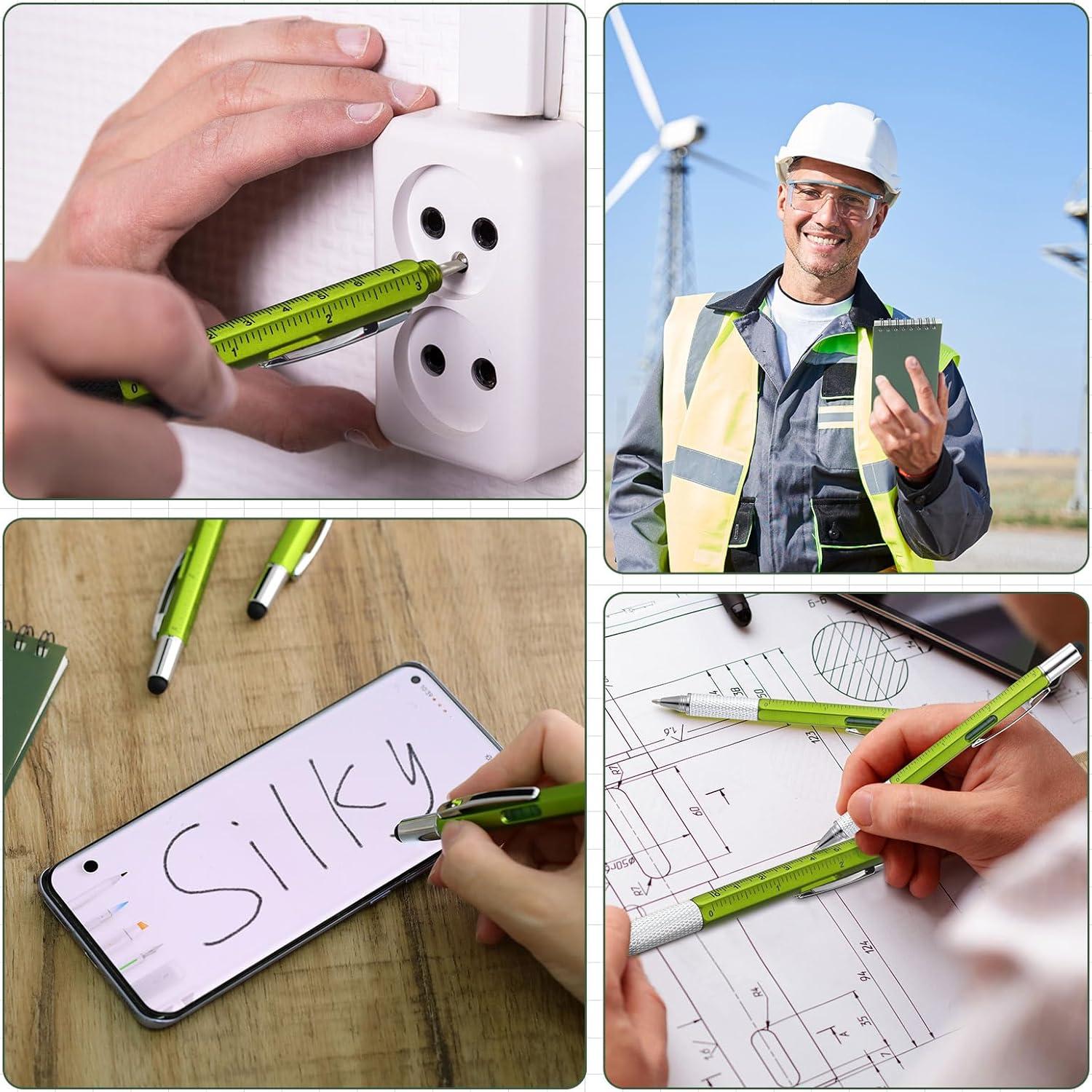 Juego de Regalo Maitys 48 Pcs: Bolígrafos 6 en 1 y Bloc Impermeable