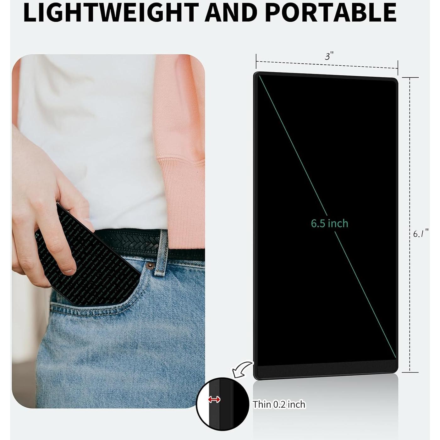 Tableta de Escritura LCD 6.5" Reutilizable Shenzhen