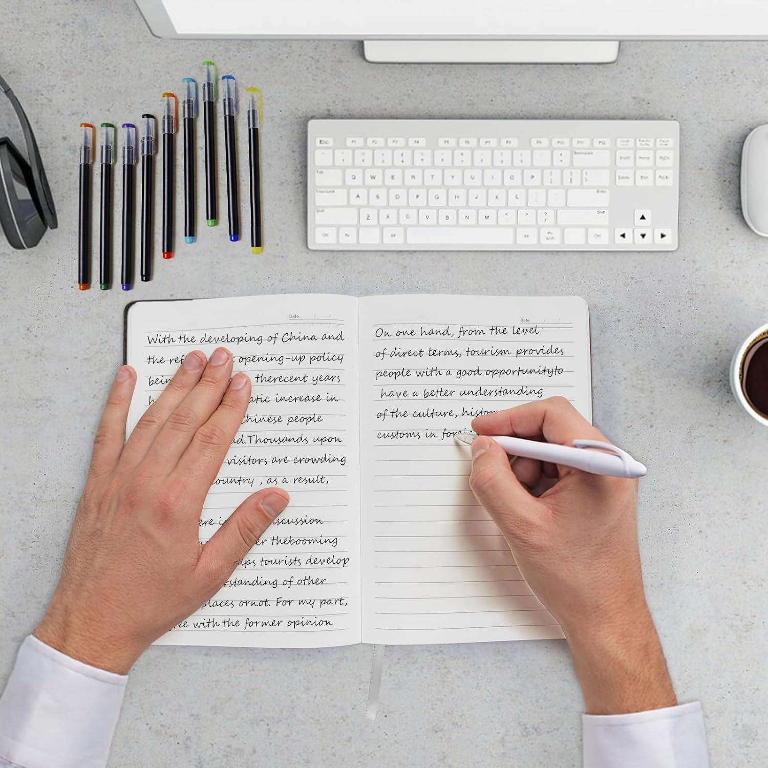 Cuaderno A5 Rayado MushyDiary Gris, 240 Páginas, Tapa Dura