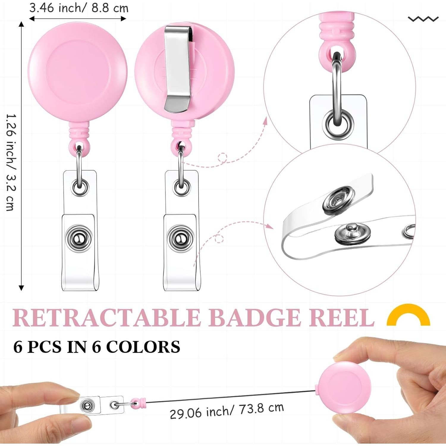 6 Pulseras de Silicona Recordatorio Gemscream + Carrete Insignia