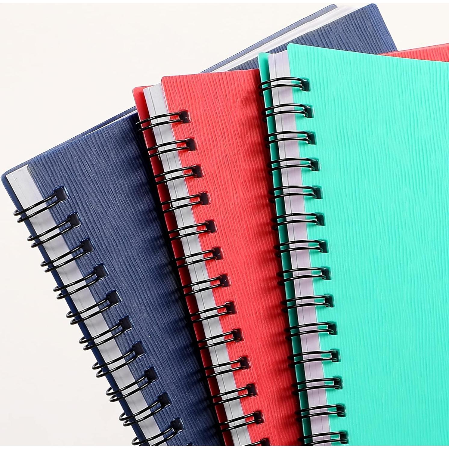 3 Cuadernos Espirales A6 Rayados AGUILA VOLADORA 468 Páginas