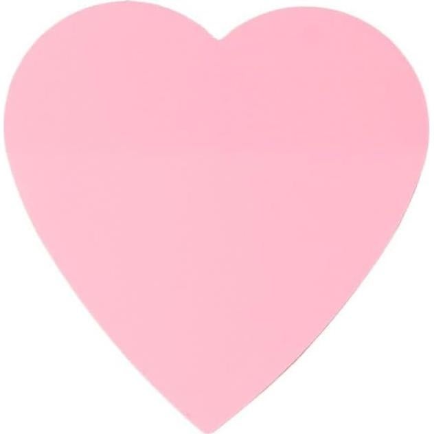 Notas Adhesivas en Forma de Corazón Dohobby Rosa 6 Paquetes