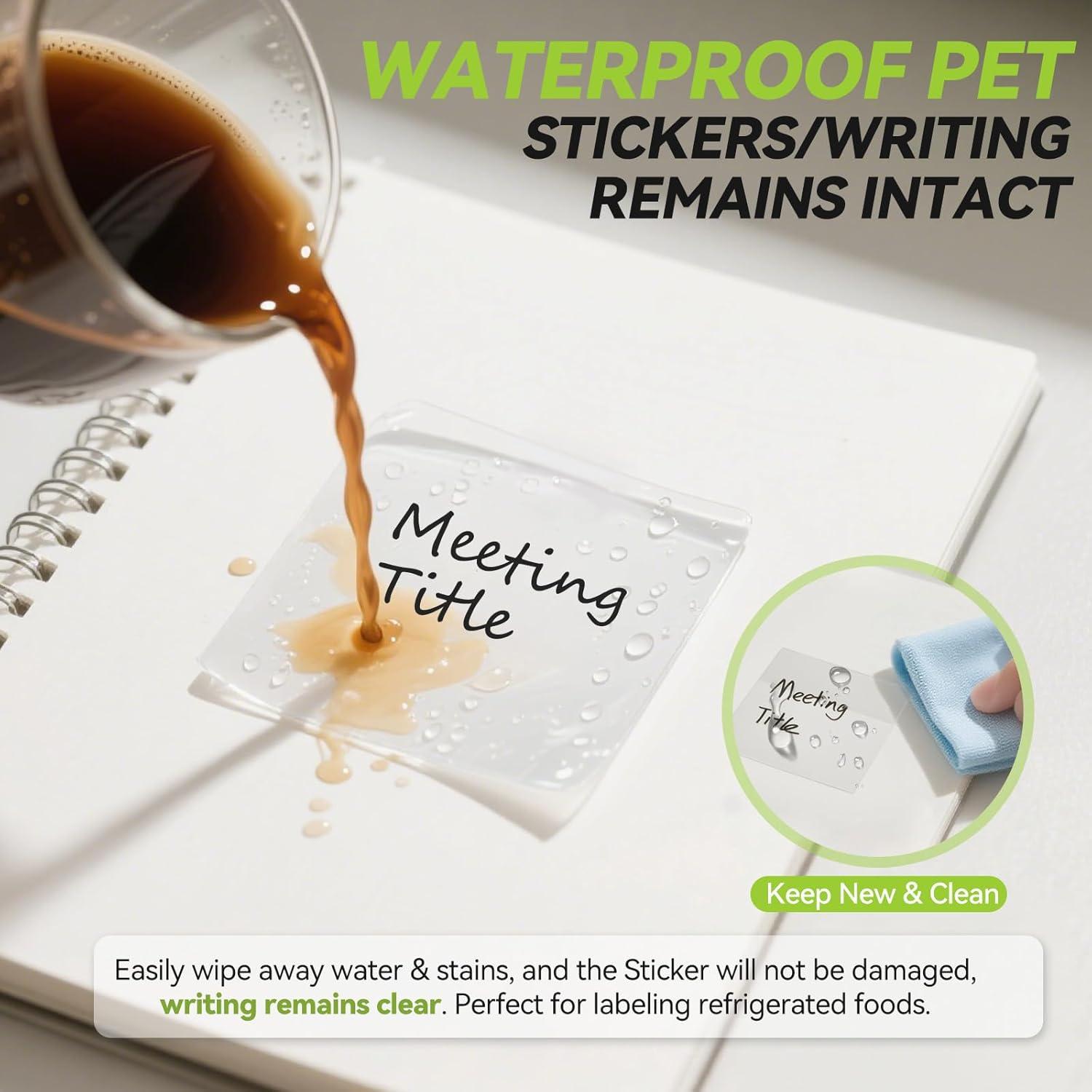 Notas Adhesivas Transparentes Tecolu 7.62x7.62cm 12 Pads