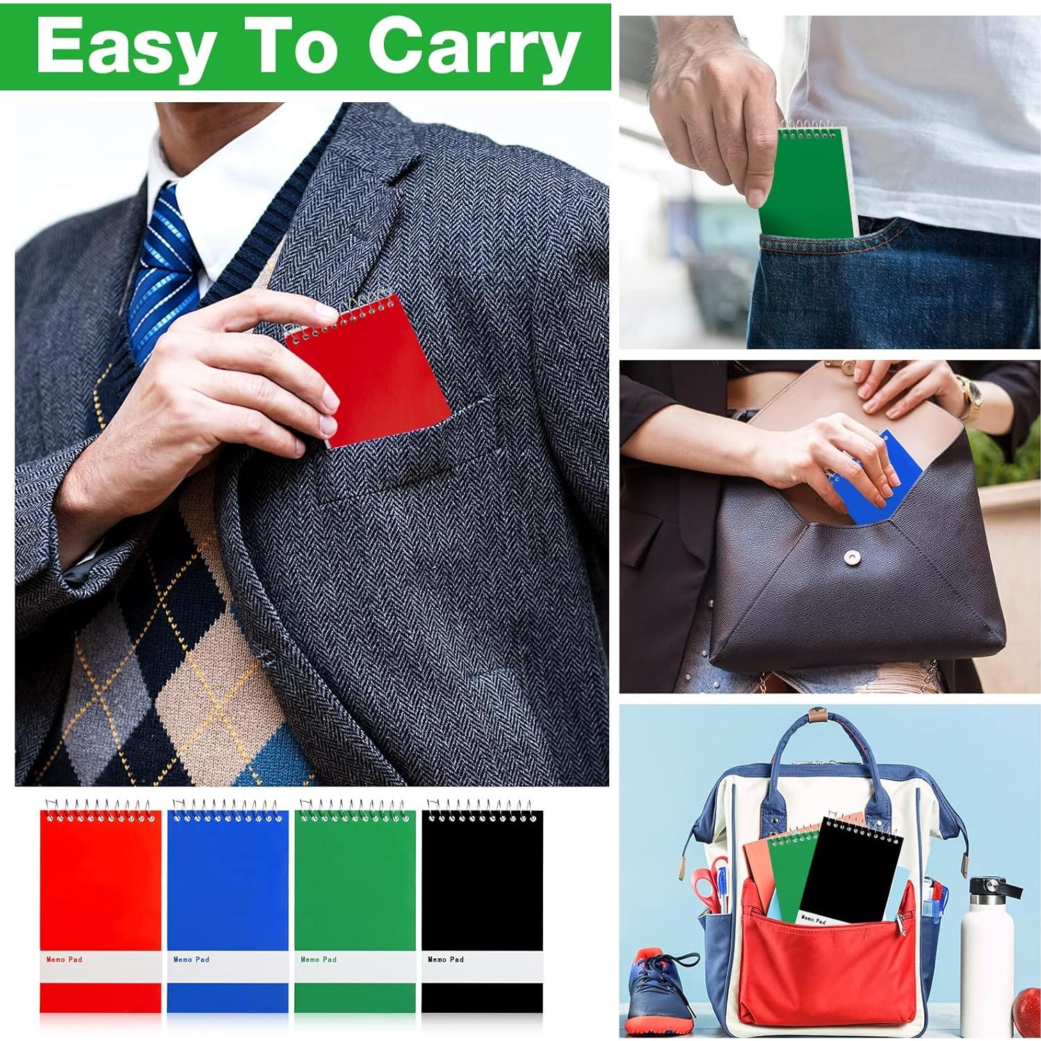 Bloc de Notas Espiral Thenshop 100 Unidades 7.6x12.7cm