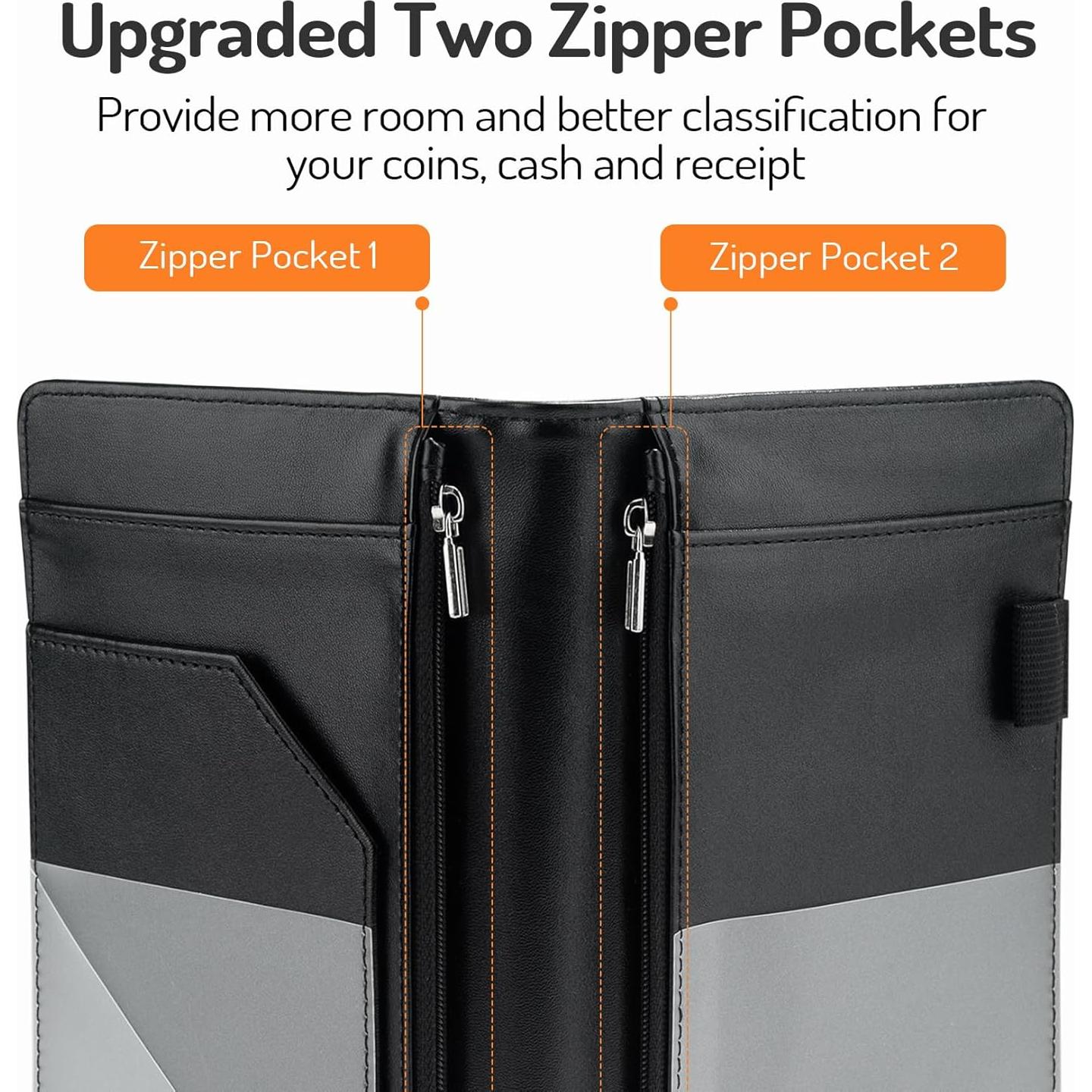 Libro de Servicio para Camareros Forvencer Negro 12.7x20.3cm