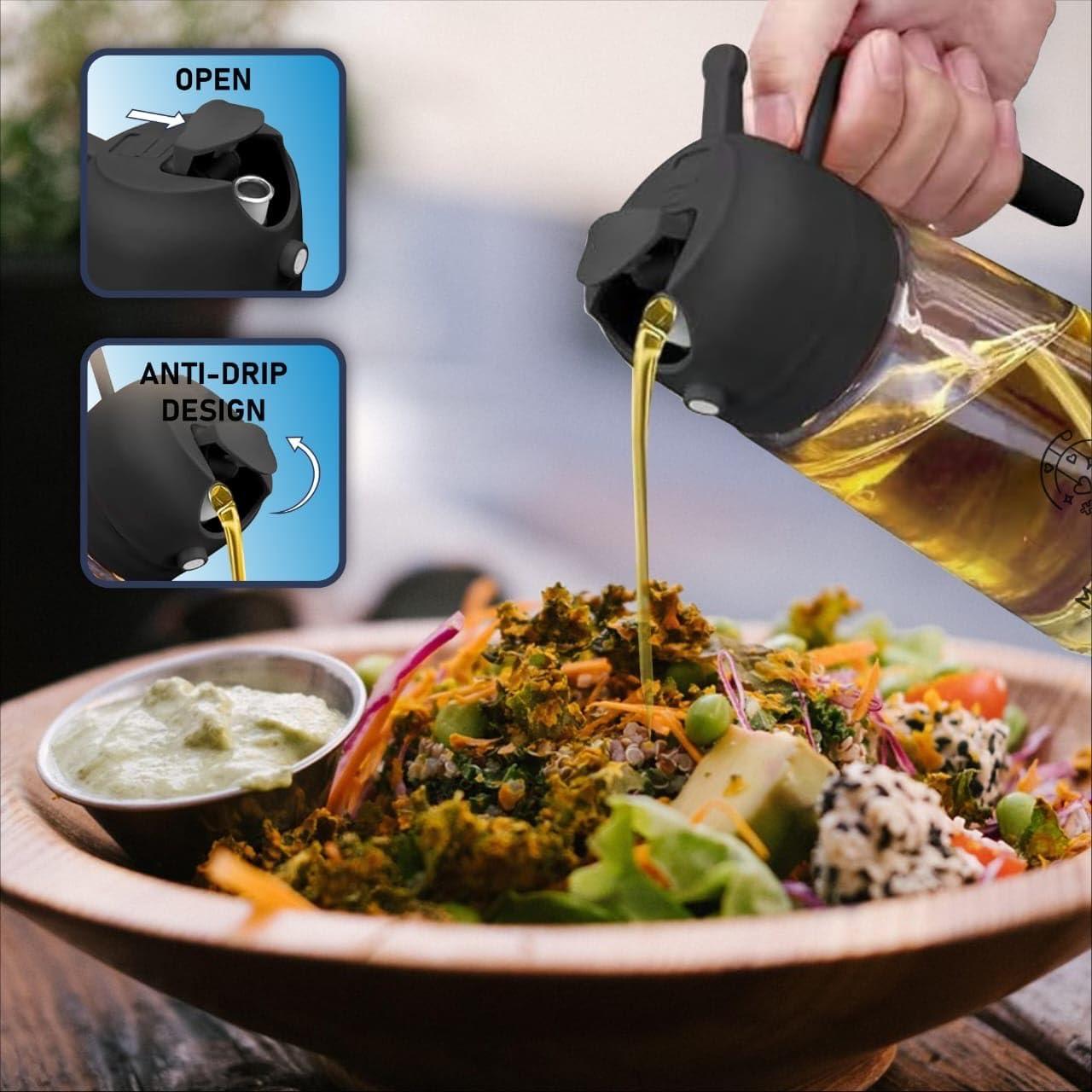 Set de Dispensador de Aceite MARC SUPPLIES - 2 Piezas 470ml