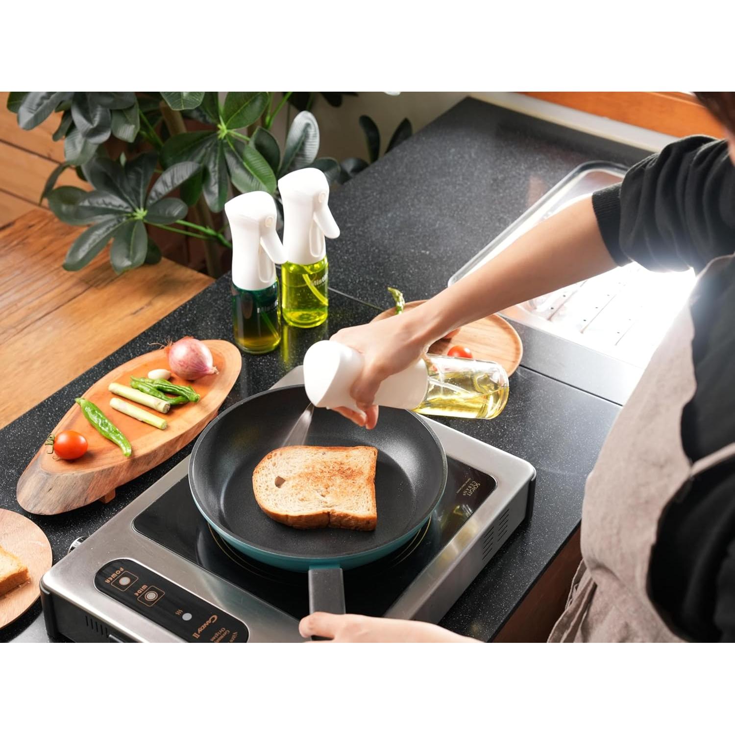 Rociador de Aceite Mistifi 150ml Vidrio Ecológico para Cocina