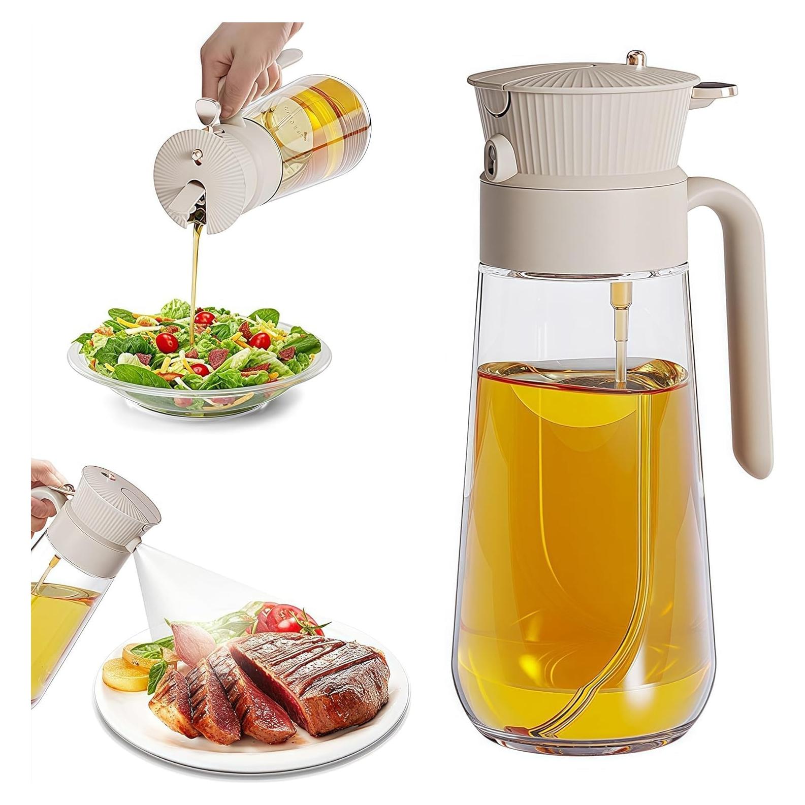 Botella Dispensadora de Aceite de Oliva 550ml Keaixinyu