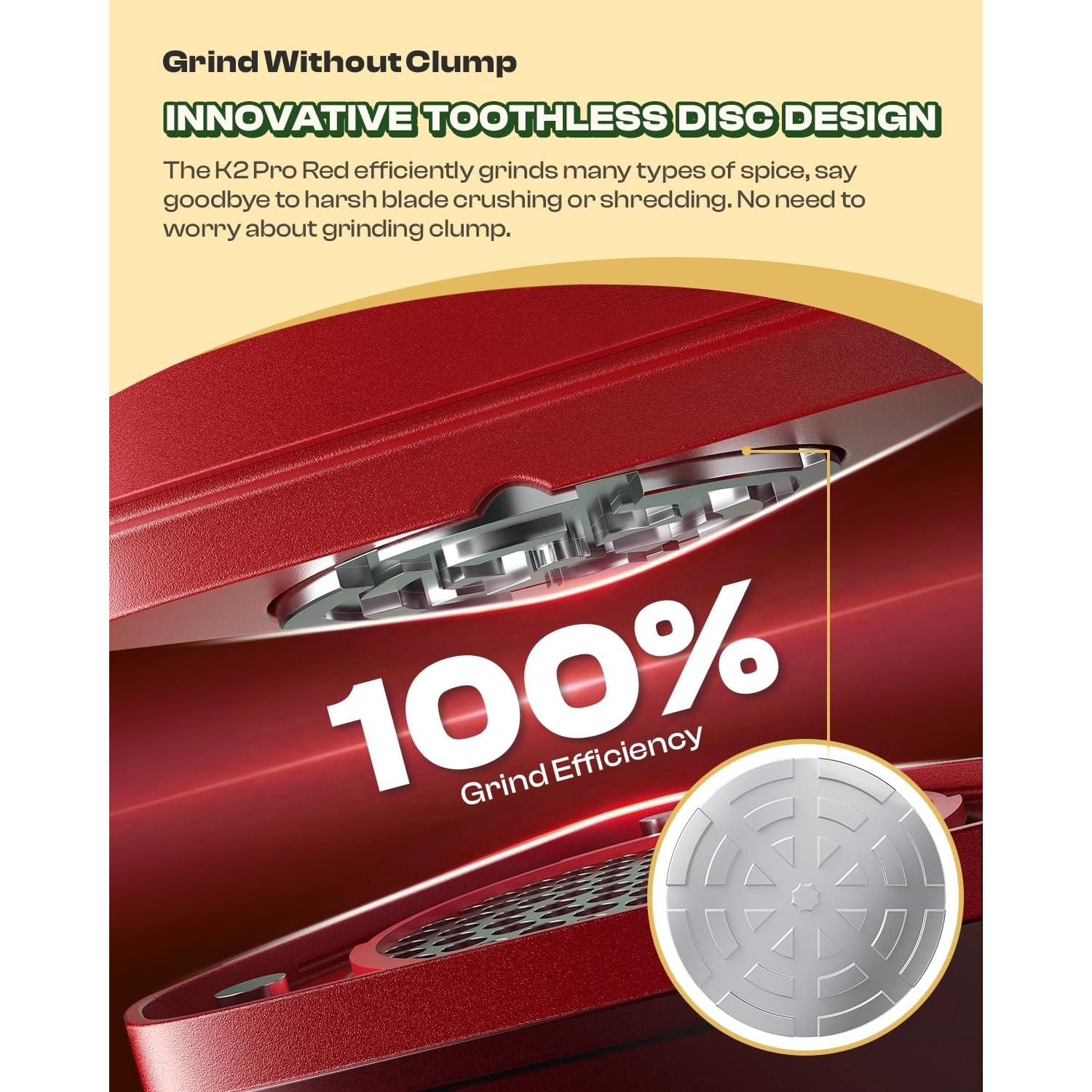 Molinillo Eléctrico de Especias K2 Pro KACTUSKUTTER 0.54 kg