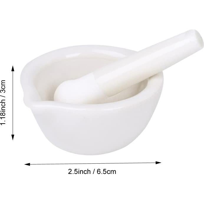 Juego de Mortero y Maja de Cerámica RchNow 6.5x3 cm