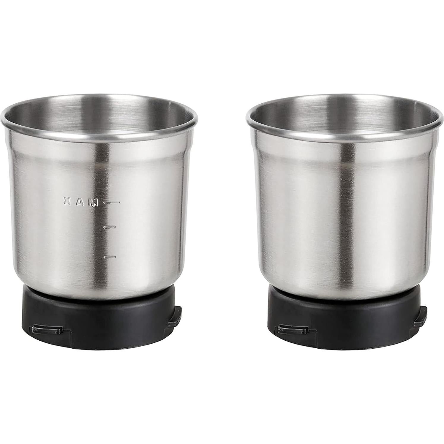 Repuestos Secura para Molinillo de Café SP-7412 - 2 Tazones Acero Inoxidable