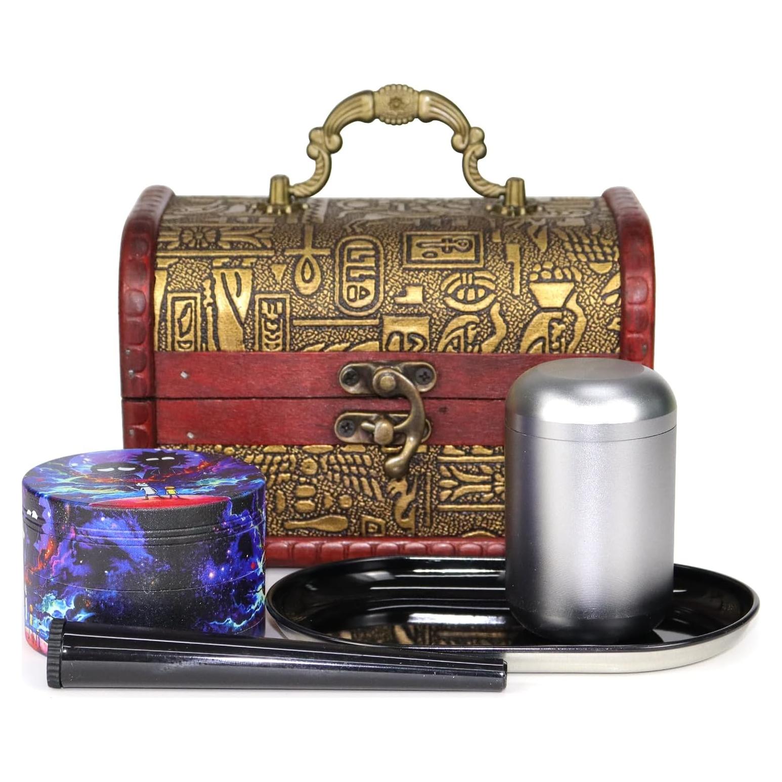 Kit Molinillo de Especias Manual Epzoee Turquesa 11.48cm