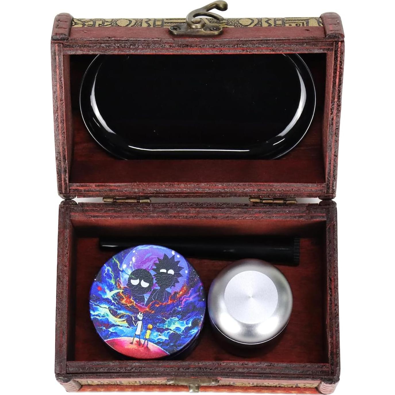 Kit Molinillo de Especias Manual Epzoee Turquesa 11.48cm