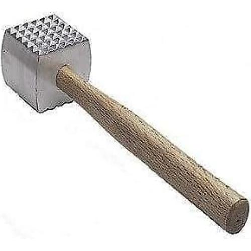 Martillo Aplastador de Carne Gran Credenciales 30.48 cm Doble Lado