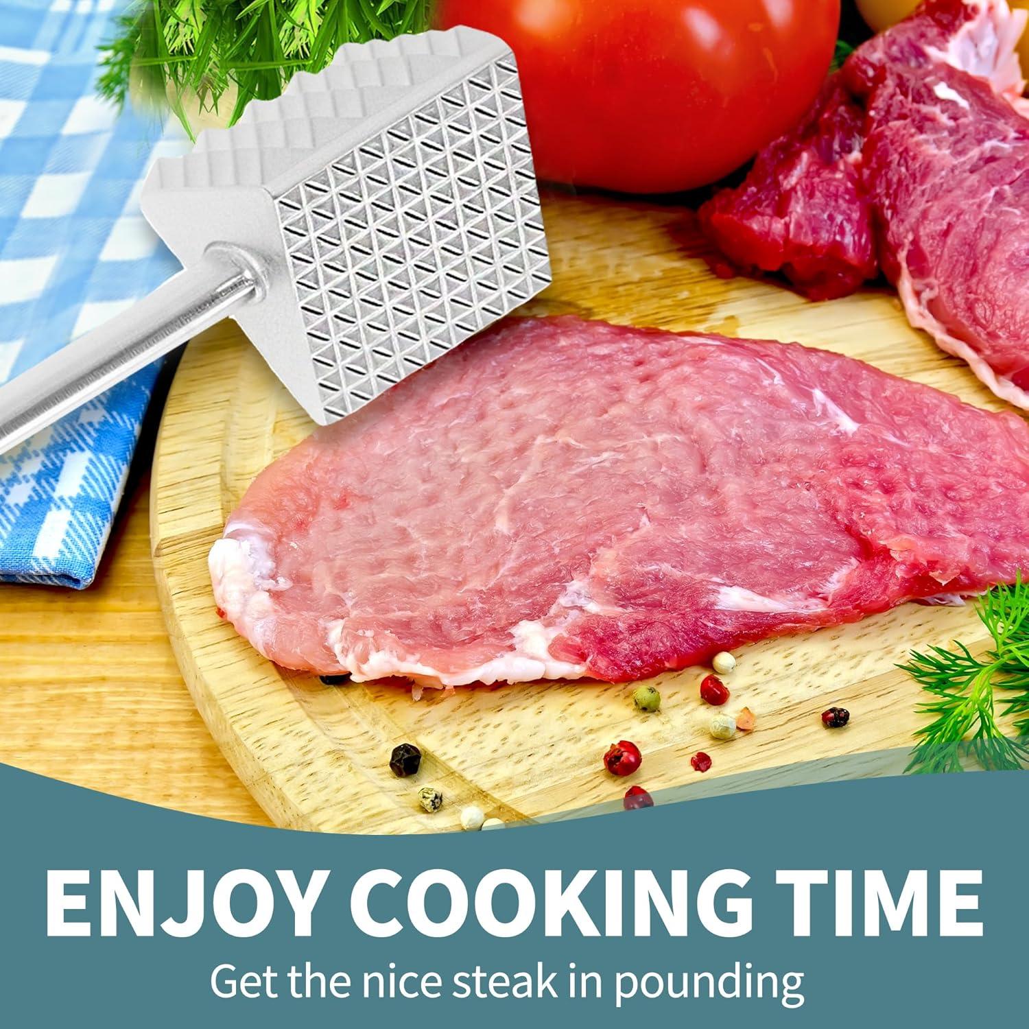 Mazo Ablandador de Carne VOCOSTE, Aluminio, 25.2cm, Multiusos