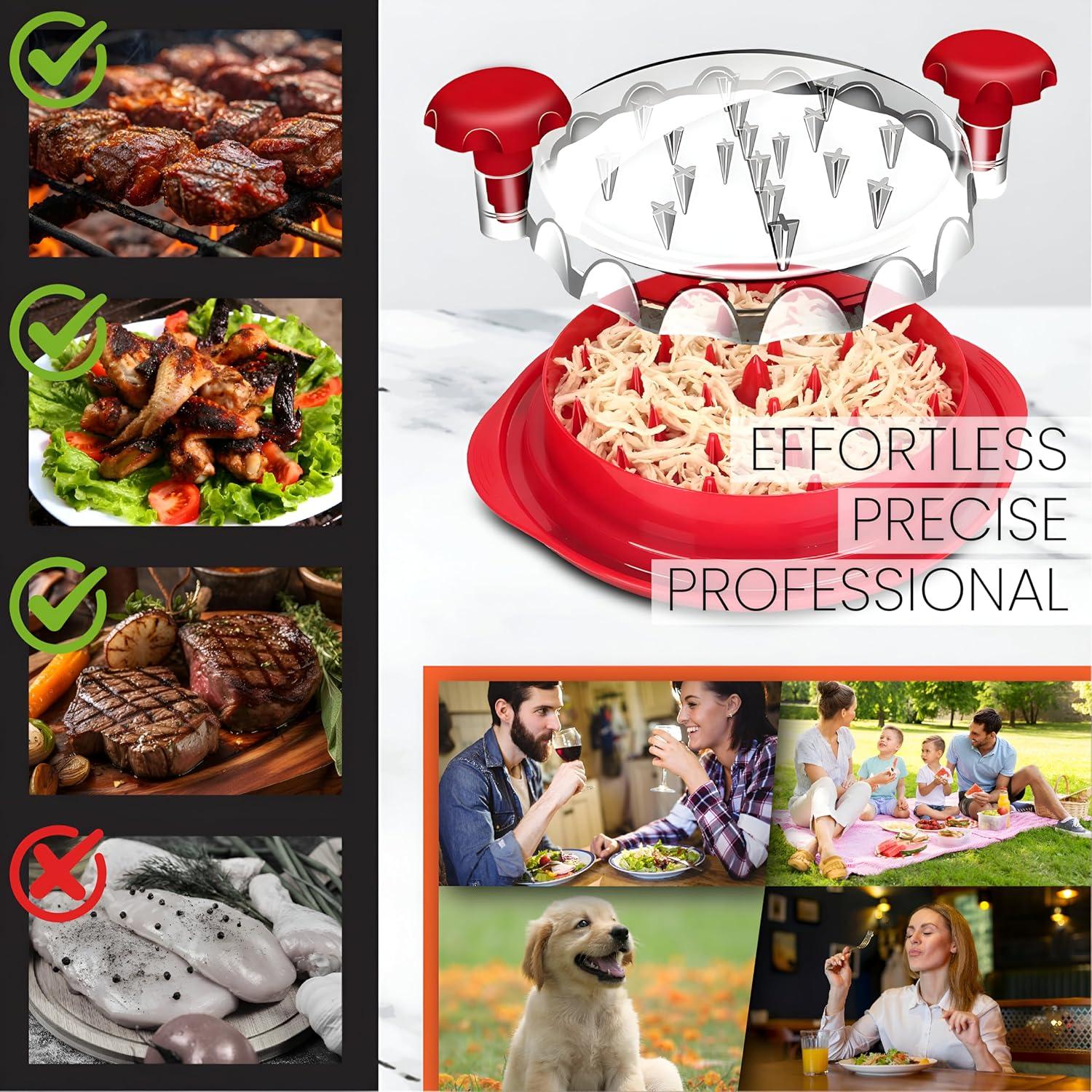 Desmenuzador de Pollo SWISSTON 25.4 cm Antideslizante BPA Free