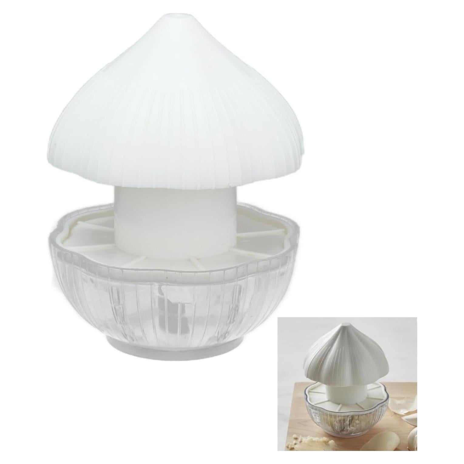 Picador de Ajo Manual Topyond con Cuchillas de Acero Inoxidable