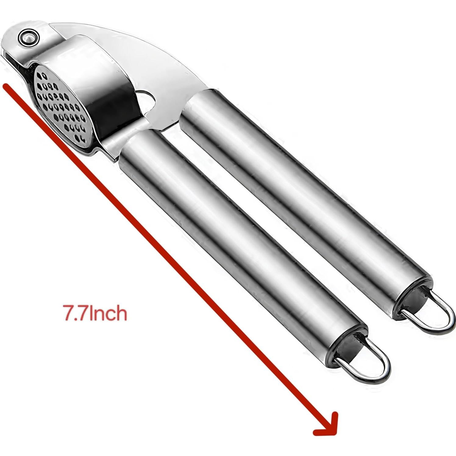 Prensa de Ajo y Jengibre Fgnuay de Acero Inoxidable - Multiusos