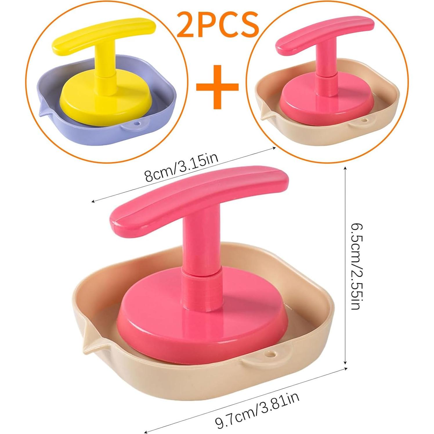 Rallador de Ajo y Jengibre 2 en 1 LYUERUEX Portátil