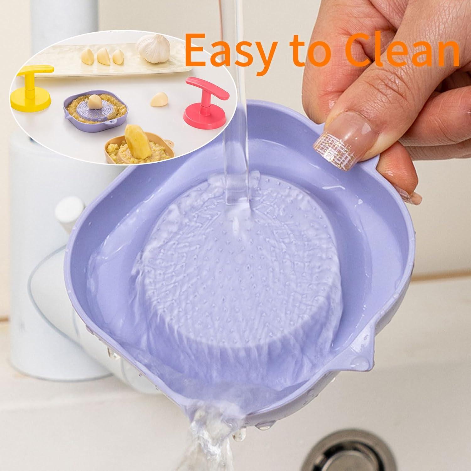 Rallador de Ajo y Jengibre 2 en 1 LYUERUEX Portátil